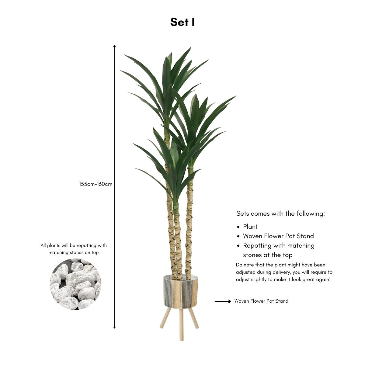 Faux Yucca Plant