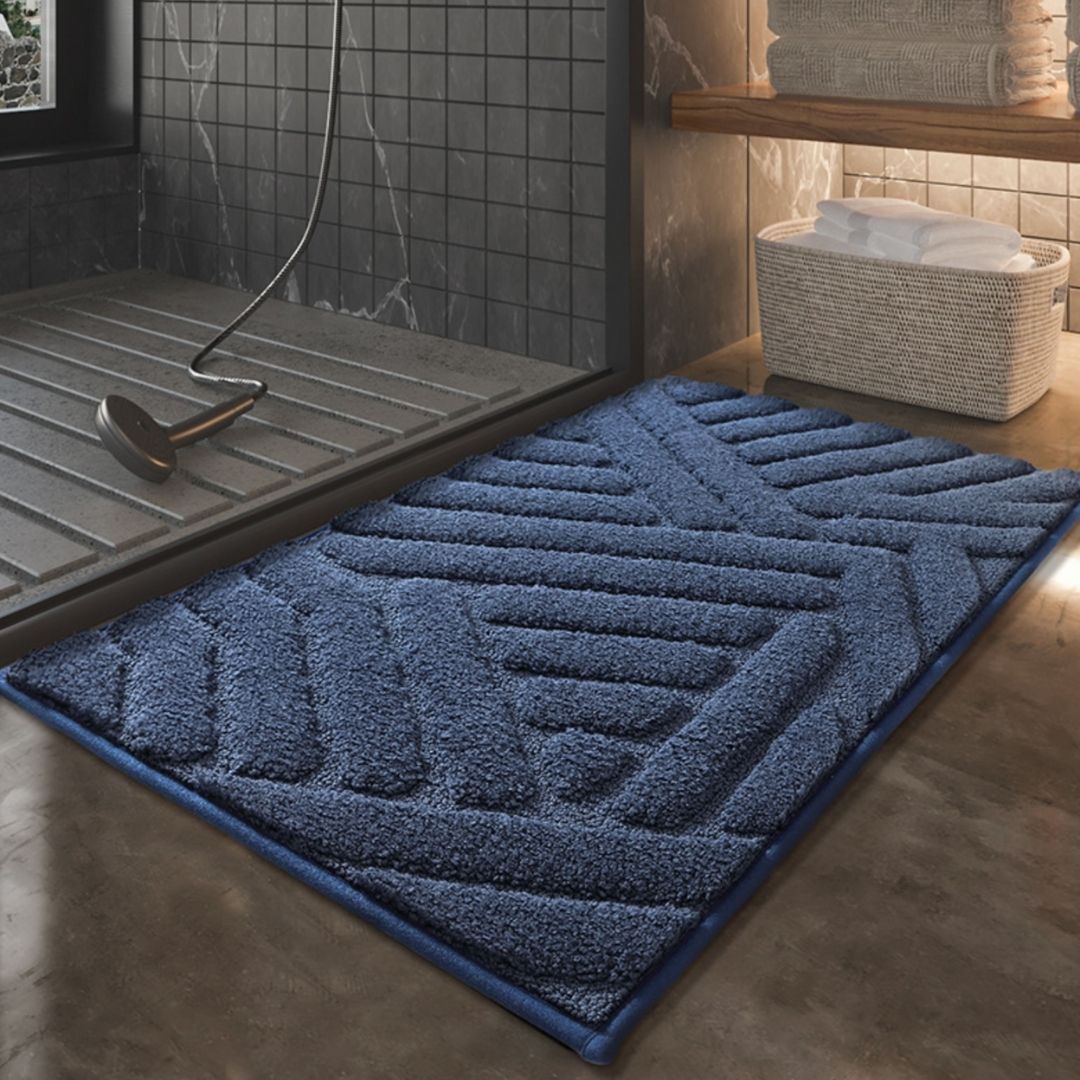 The Fluffy Bathroom Mat J