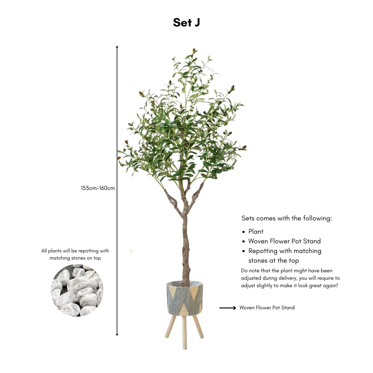 Artificial Olive Tree