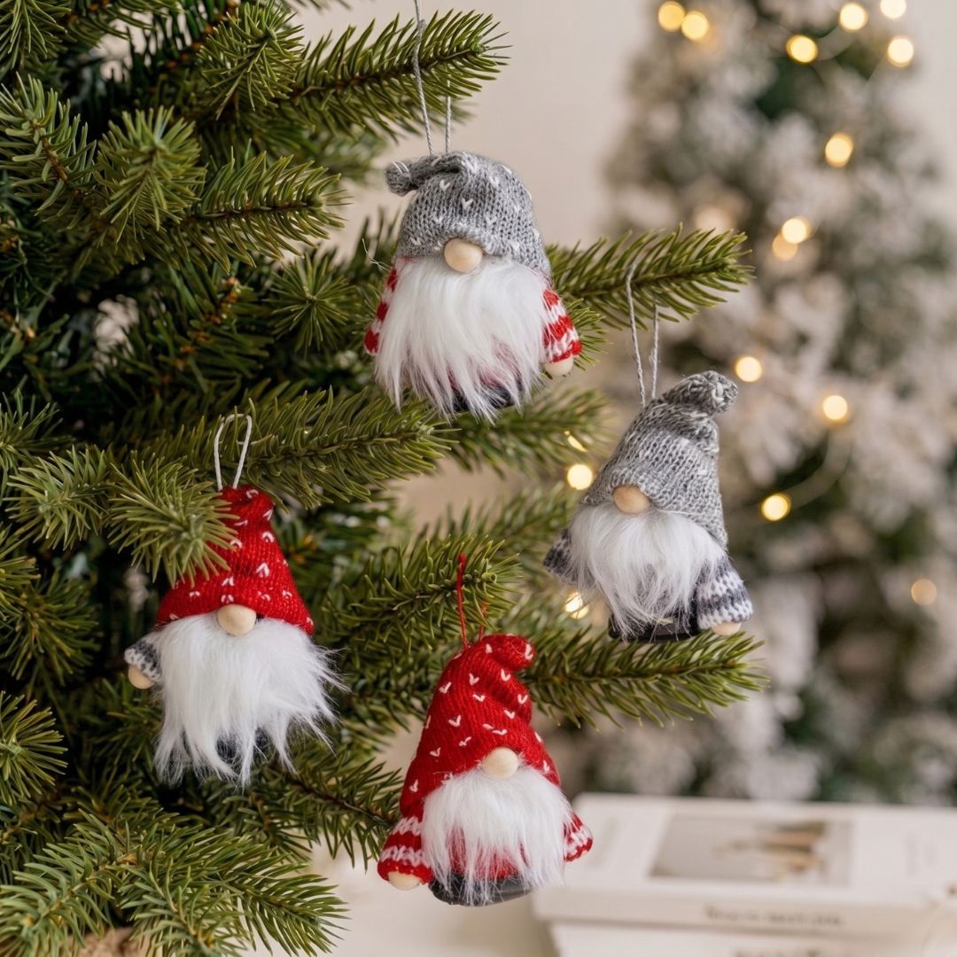 Little Gnomes Christmas Tree Ornament