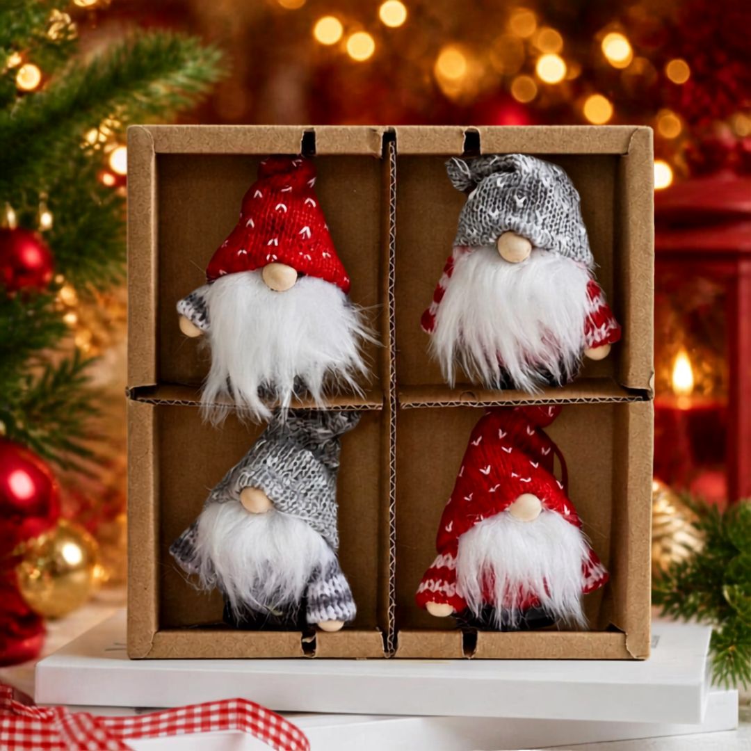 Little Gnomes Christmas Tree Ornament