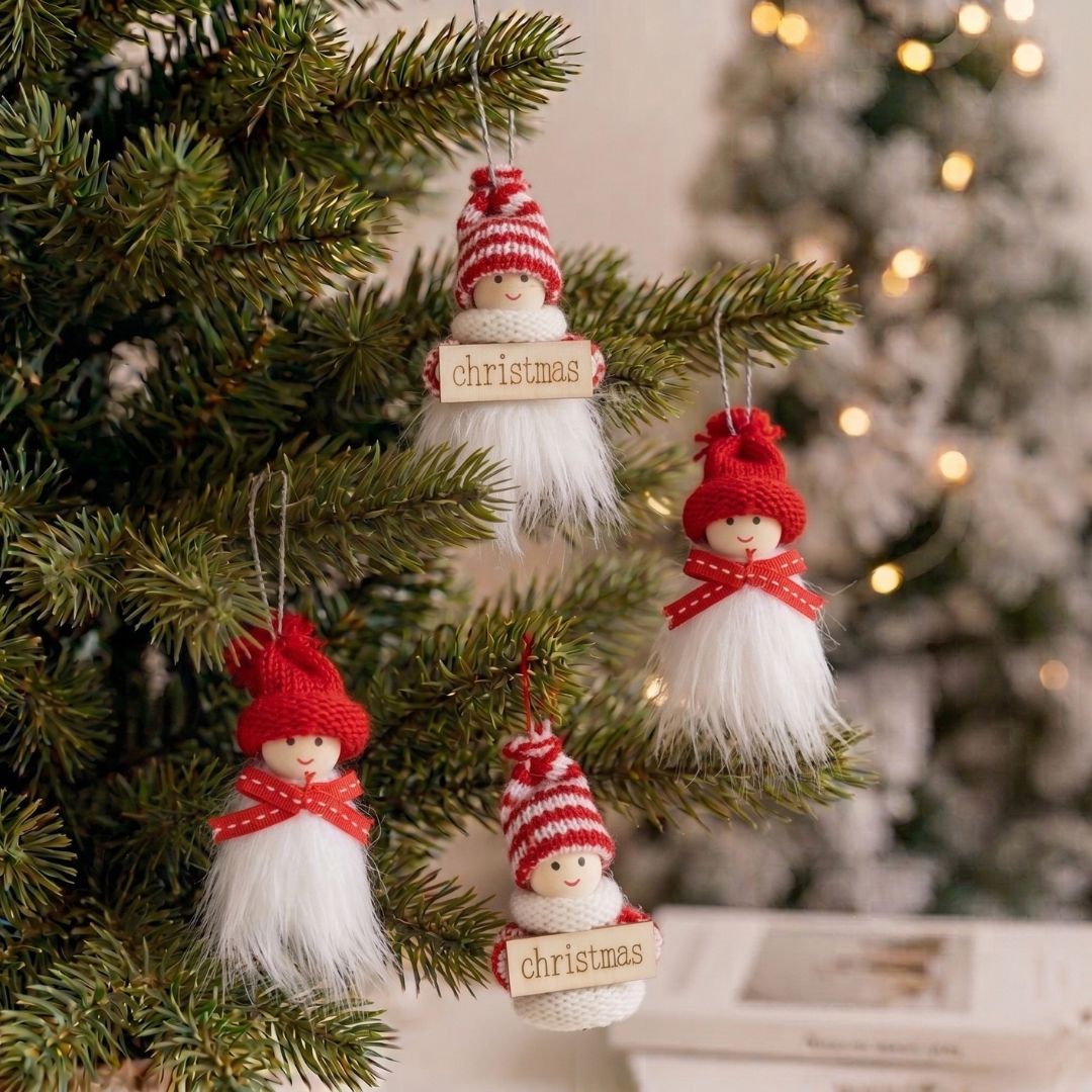 Little Elves Angel Christmas Tree Ornament