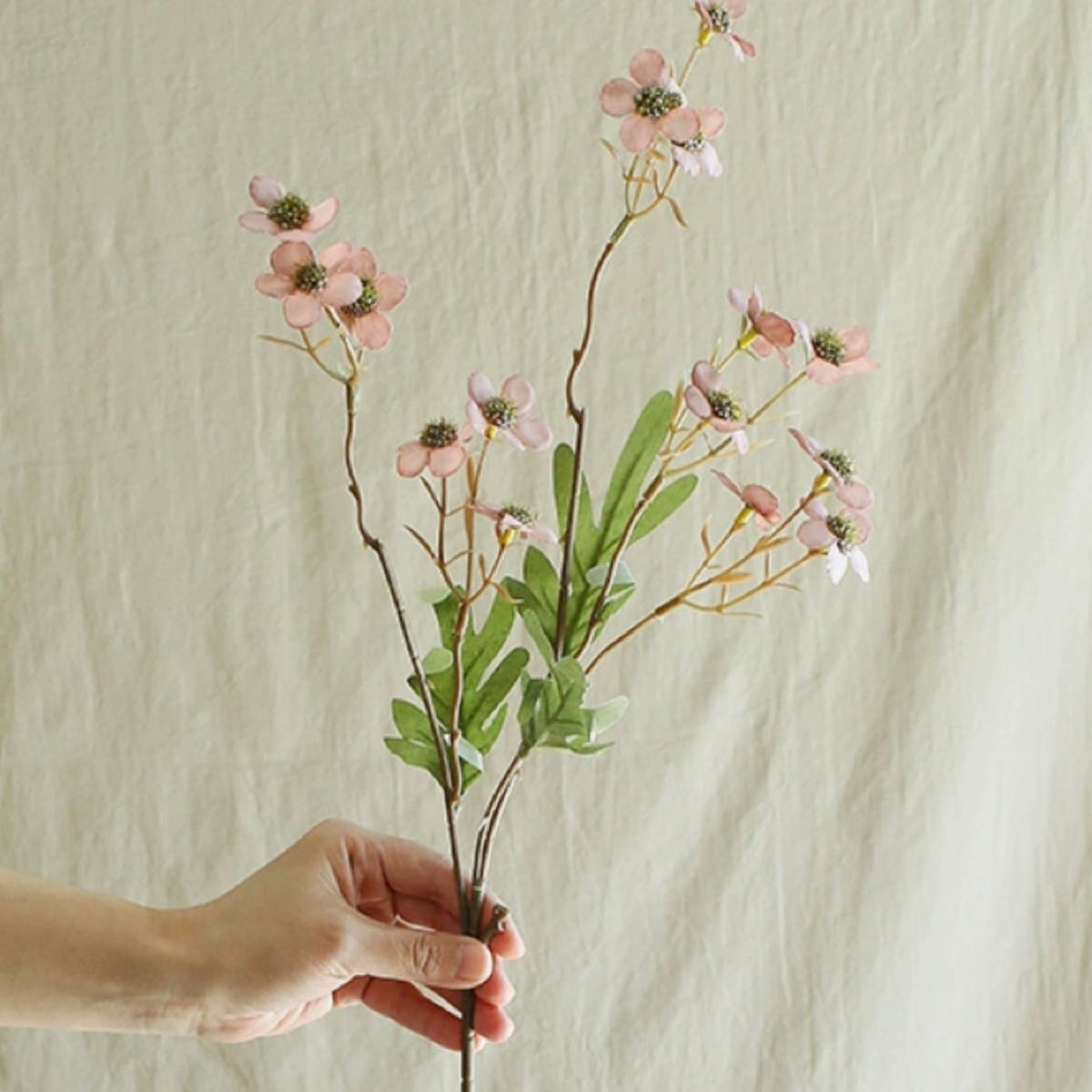 Faux Cosmos Wildflower - Pink