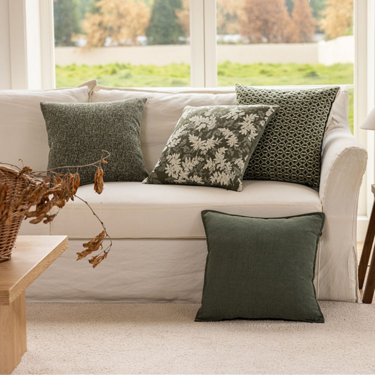 Zyer Green Cushion Cover C