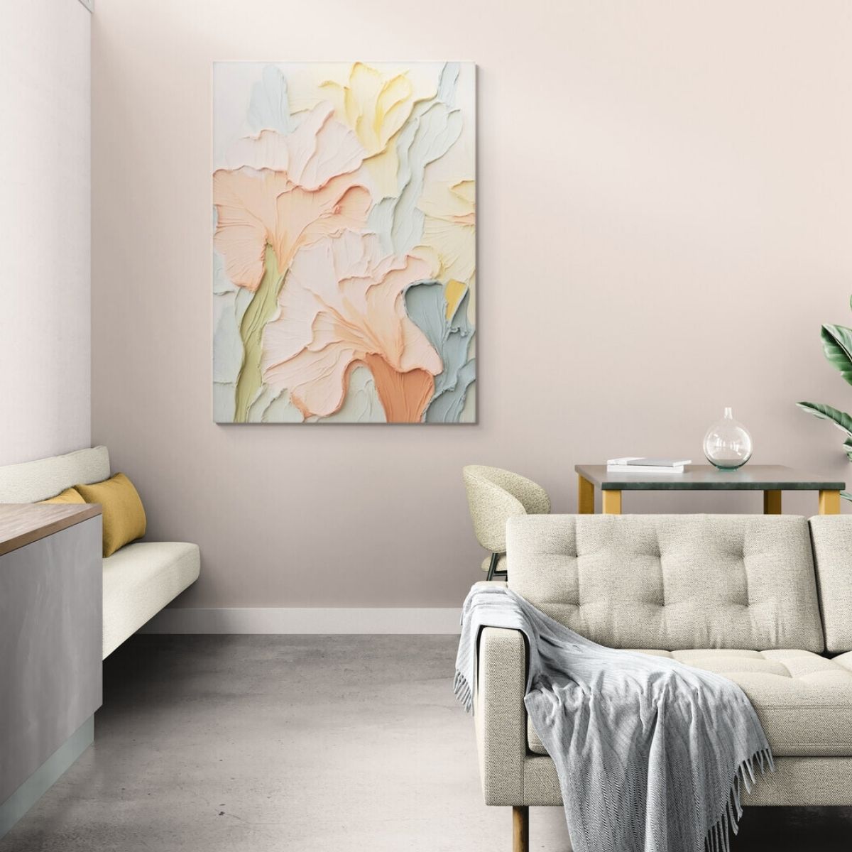Pasoe Hand-Painted Wall Art