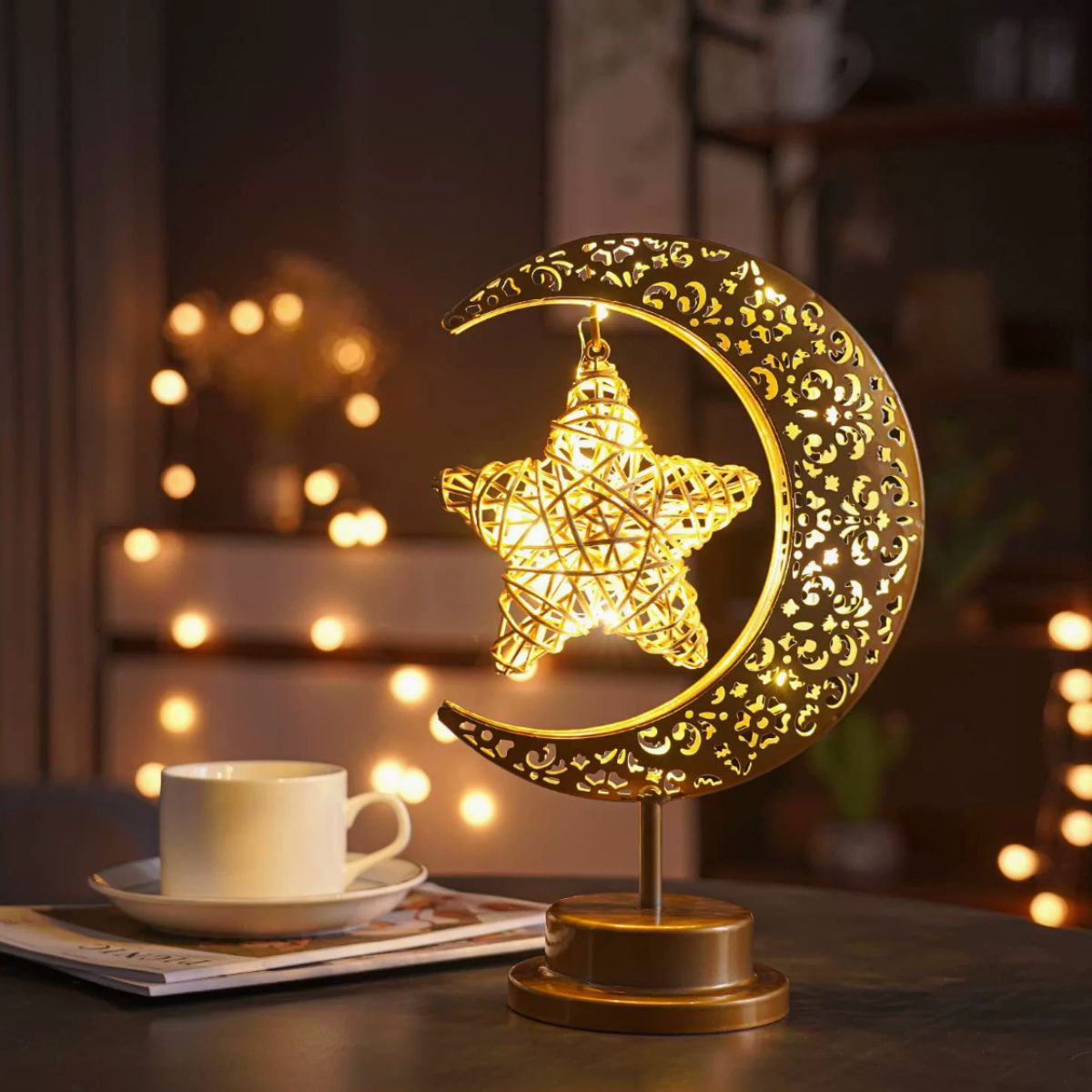 Crescent Light Decoration