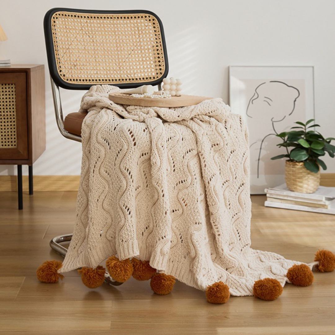 Millie Knitted Throw