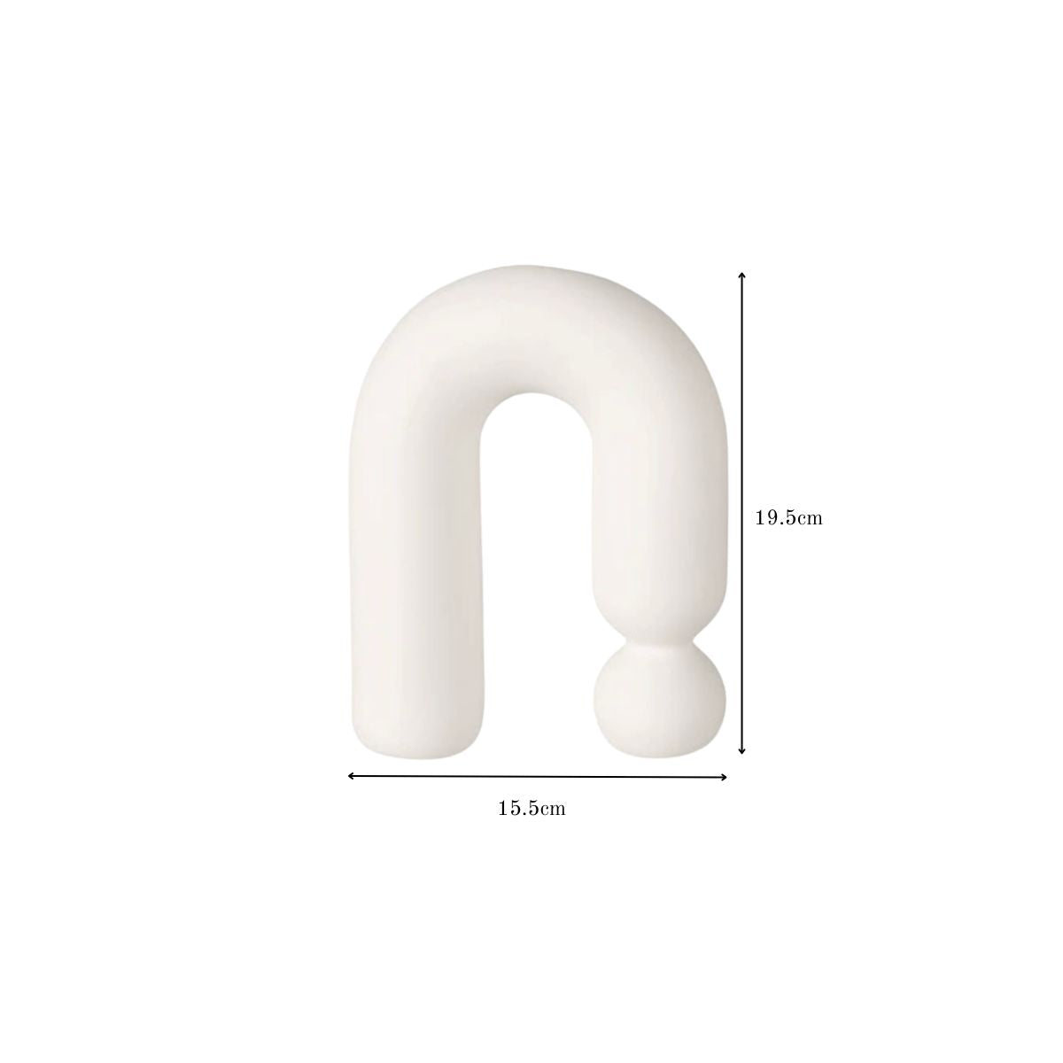 Hoopey Ceramic Decorative Vase