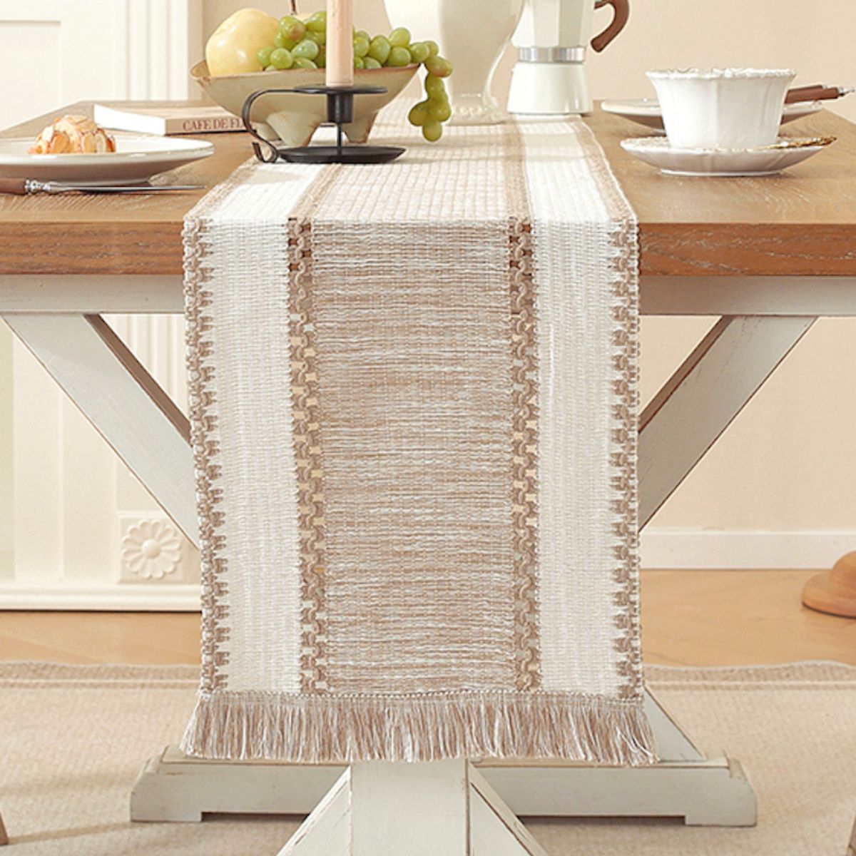 Willow Beige Table Runner