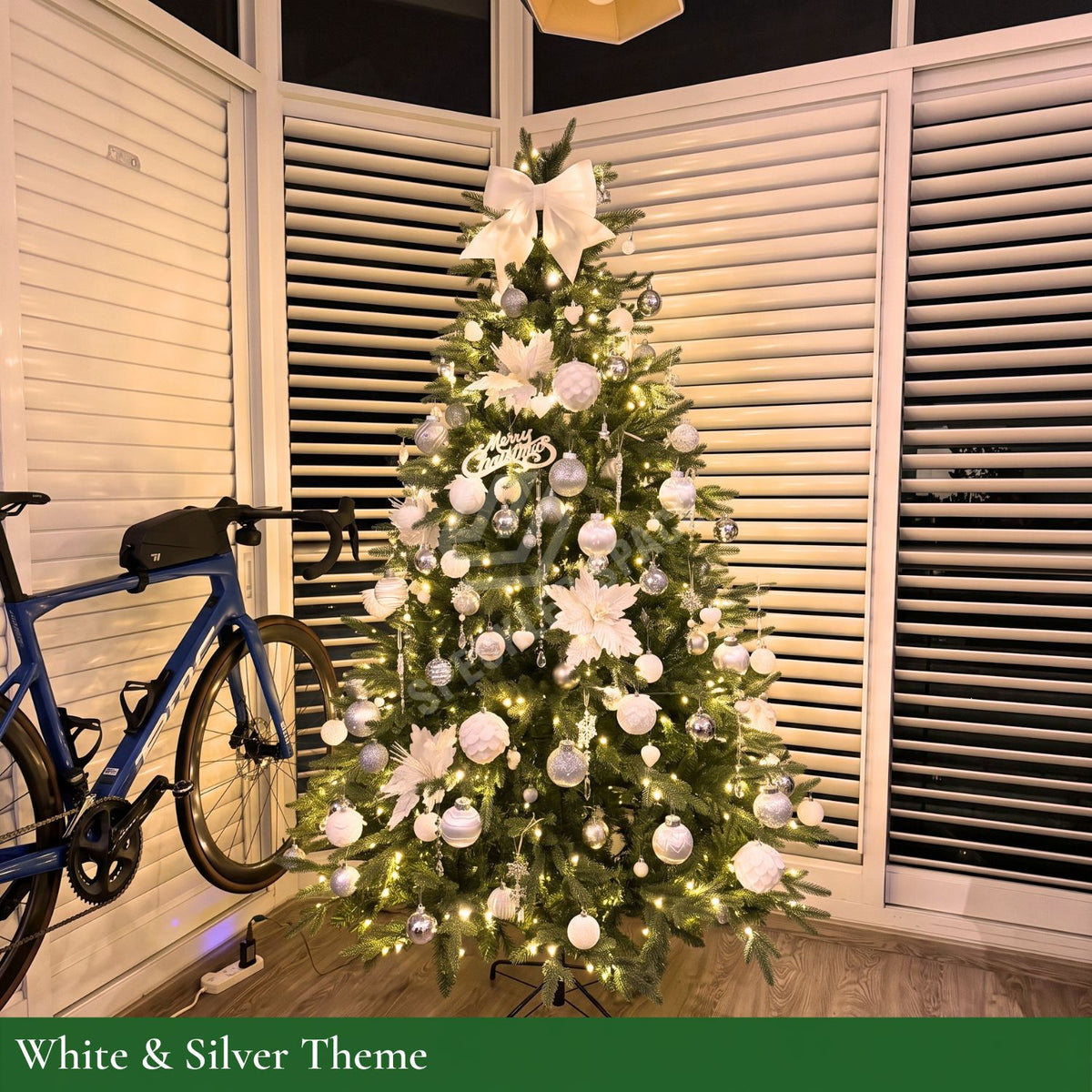 Past Christmas Tree Setup