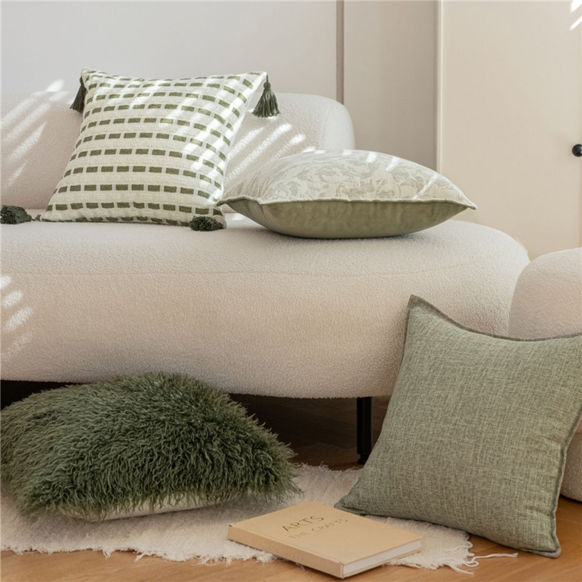 Gail Green Cushion Cover C