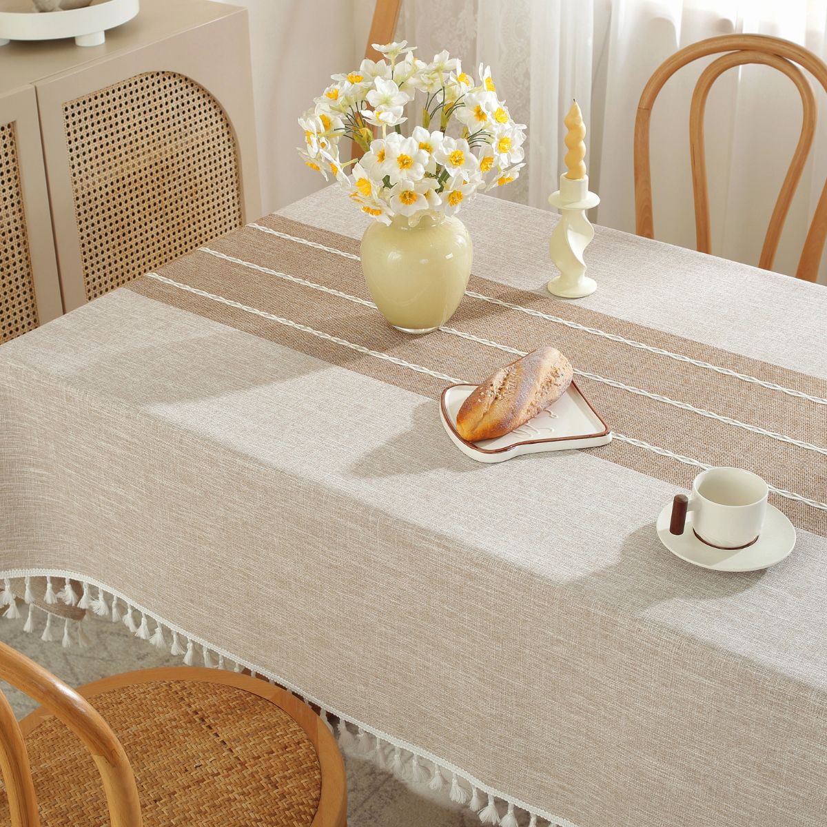 Eloise Brown Table Cloth