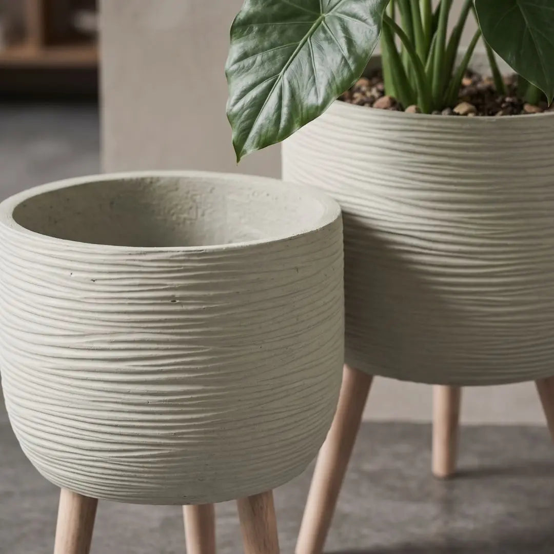 Pylota Concrete Flower Pot - Design O My Store