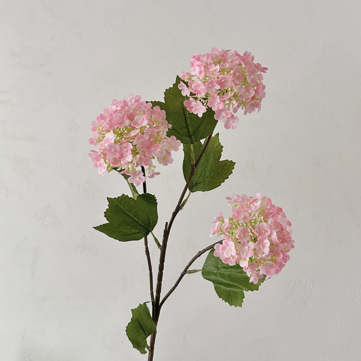 Faux Snowball Viburnum  - Pink
