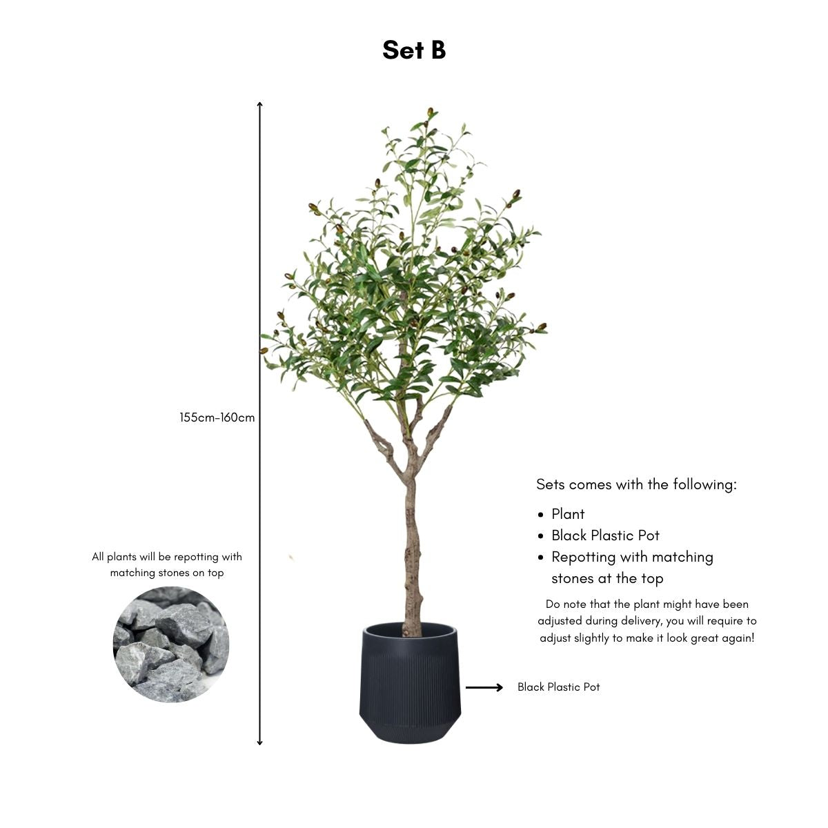 Artificial Olive Tree