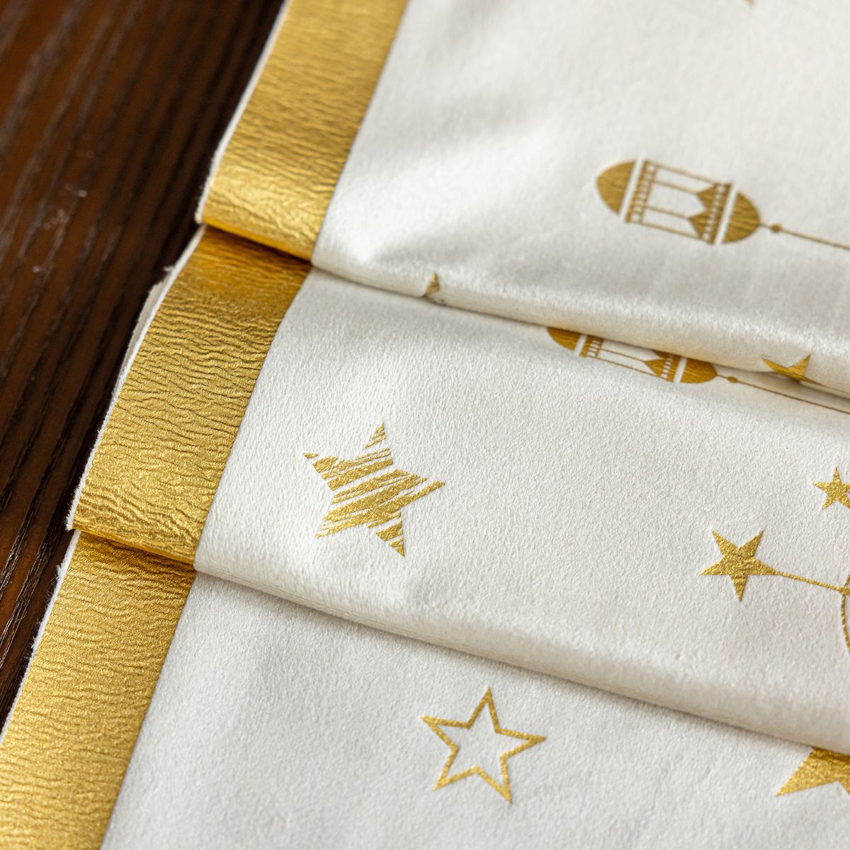 The Raya White Table Runner