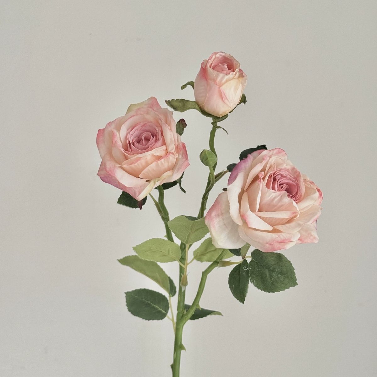 Faux Rose Flower - Powder PInk