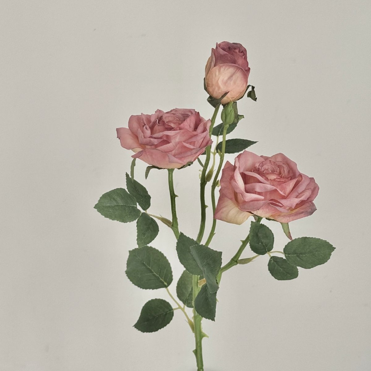 Faux Rose Flower - Rose Pink