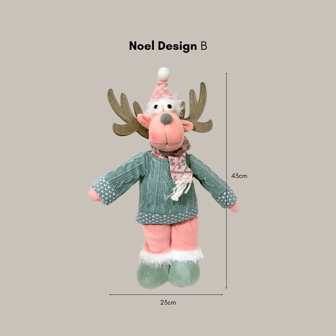 Noel Christmas Plush Design B