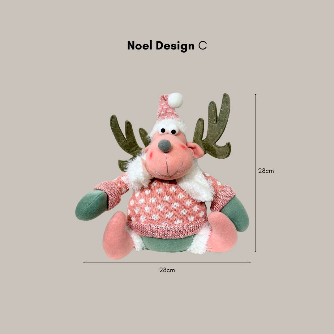 Noel Christmas Plush Design C