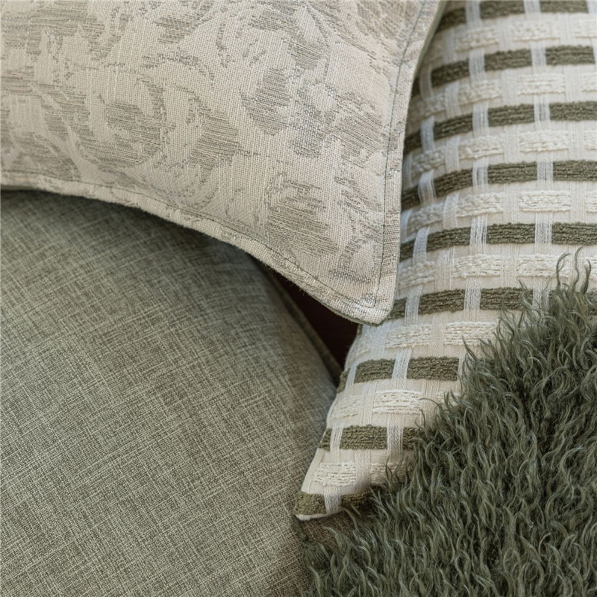 Gail Green Cushion Cover C