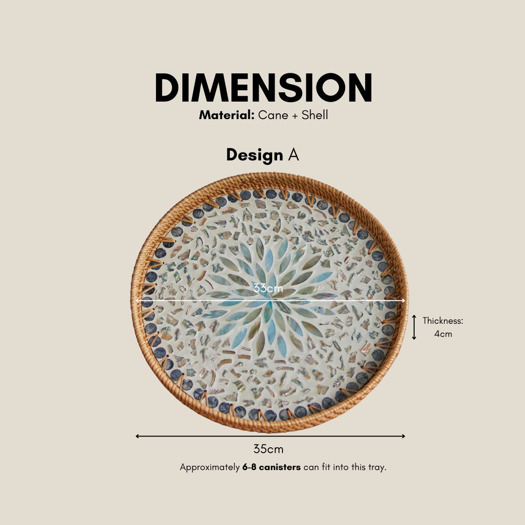 Wayne Rattan Decorative Serving Tray