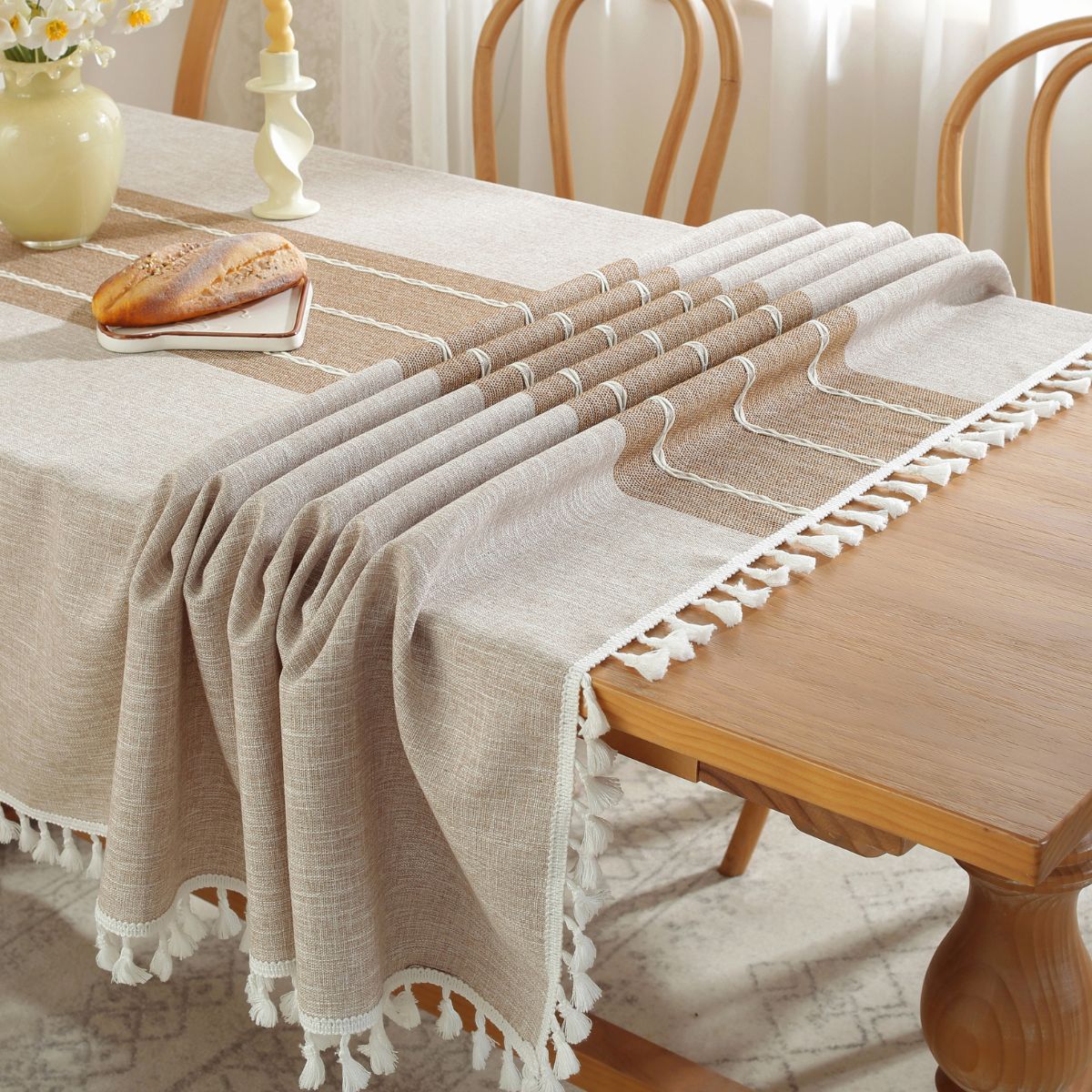 Eloise Brown Table Cloth