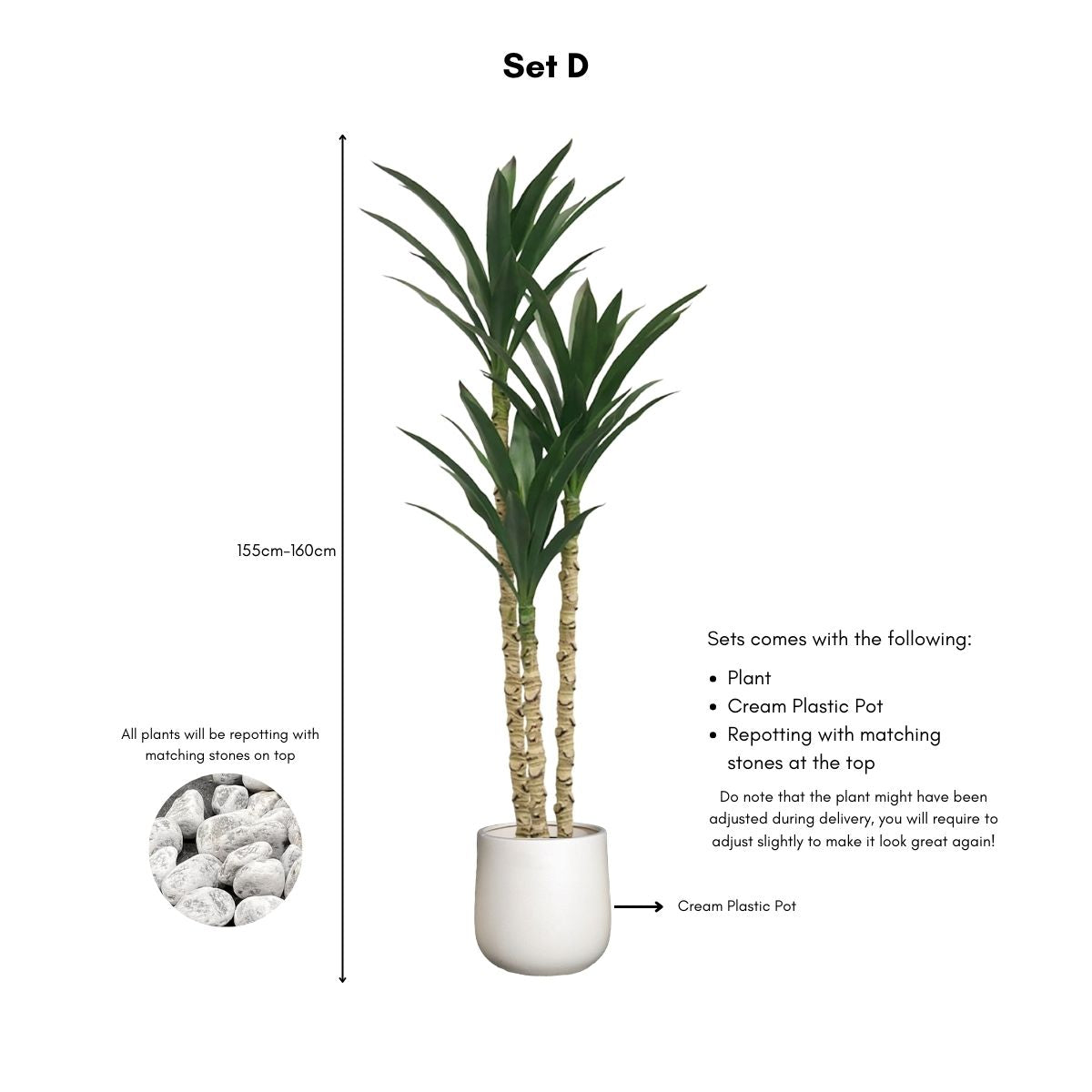 Faux Yucca Plant