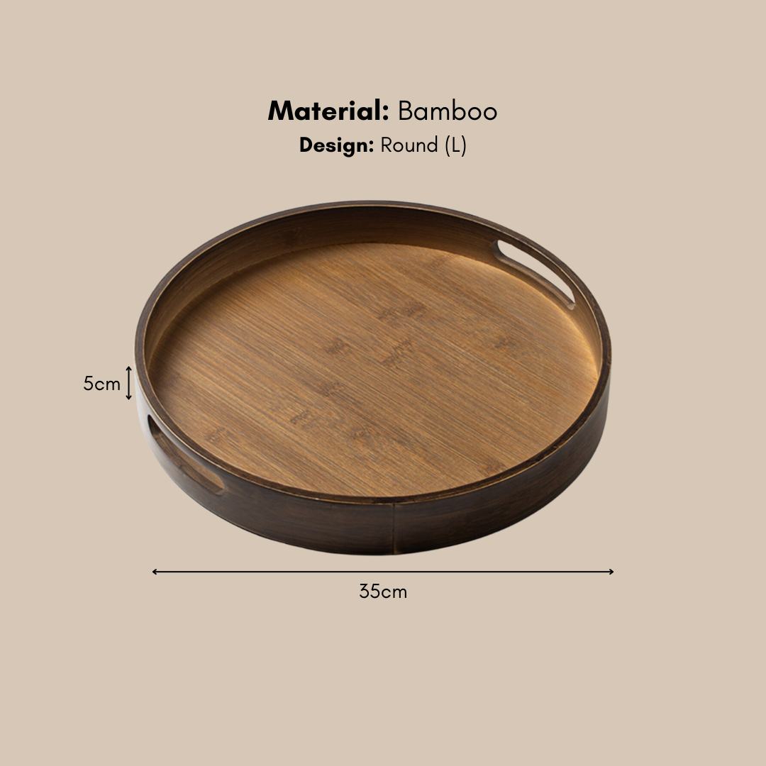 Nigel Bamboo Decorative Serving Tray