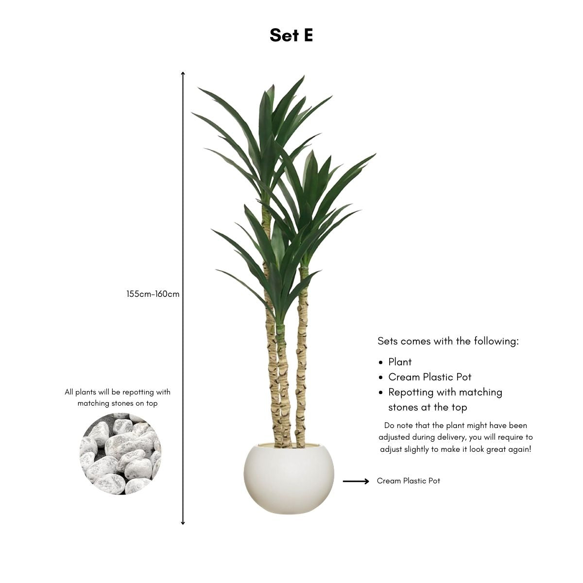 Faux Yucca Plant