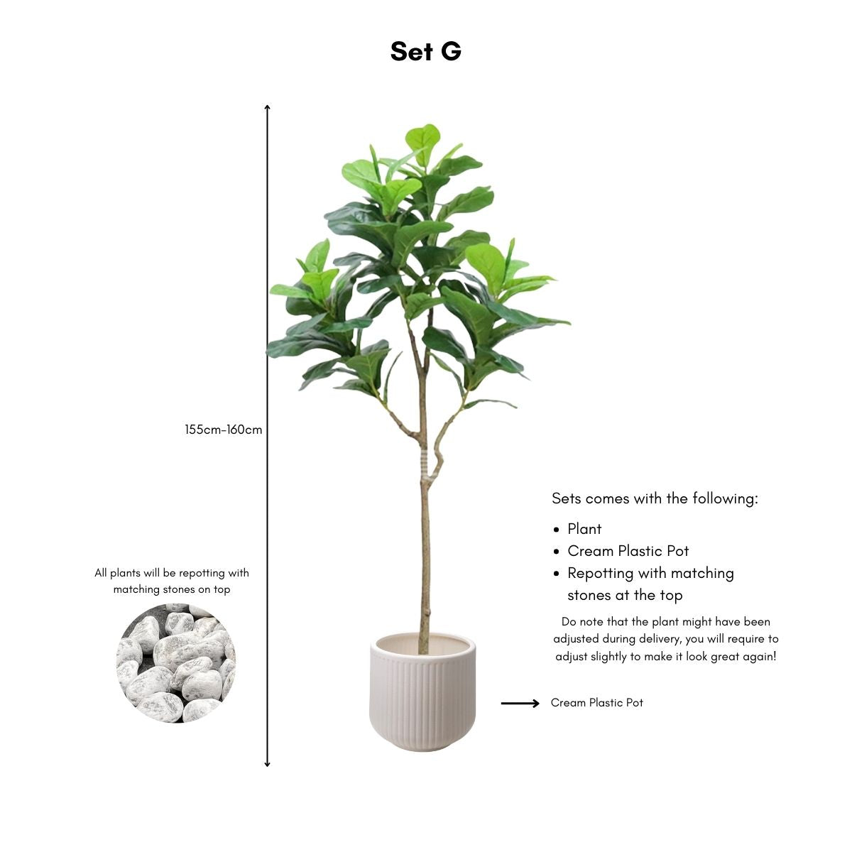 Faux Ficus Tree
