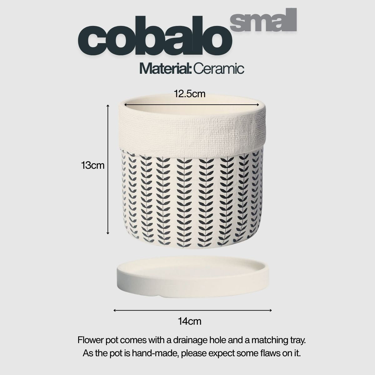 Minimalist Designed Ceramic Flower Pot
