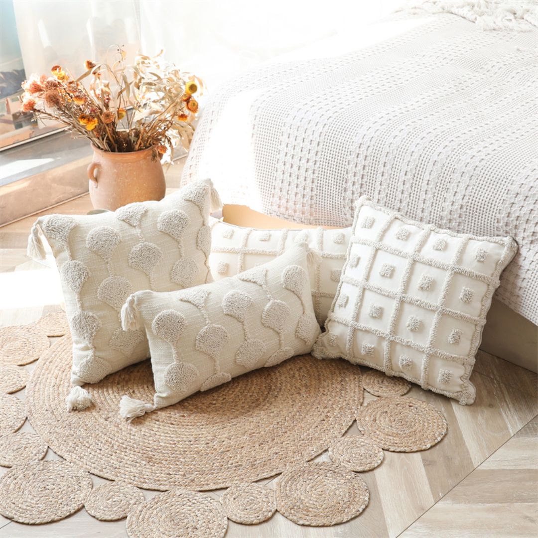 Abi Tufted Cushion Cover