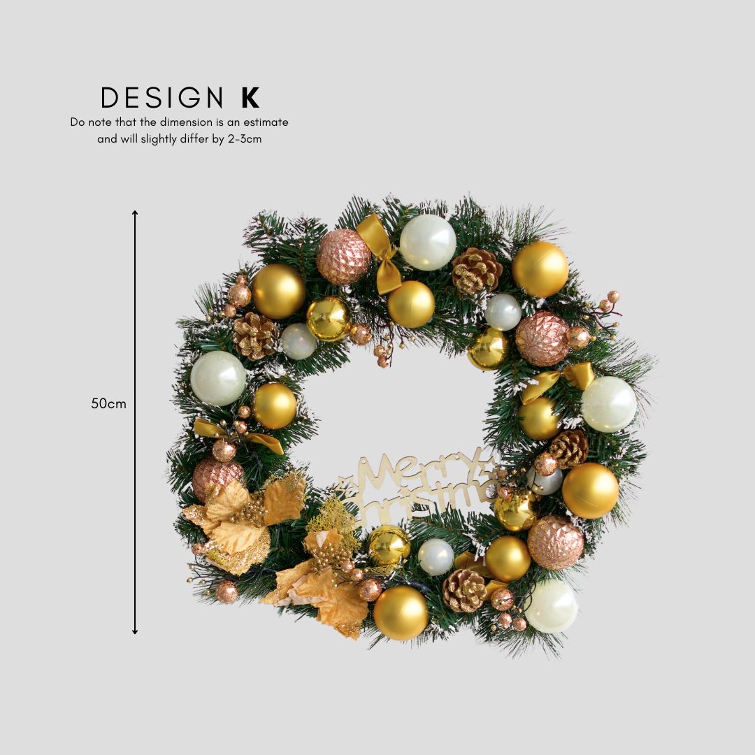 Bellery Christmas Wreath K