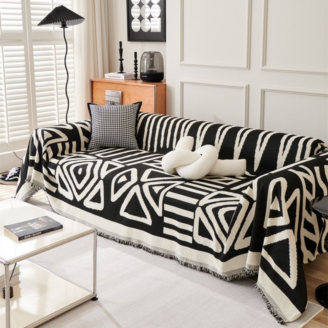 Bohelia Black Sofa Bed Throw