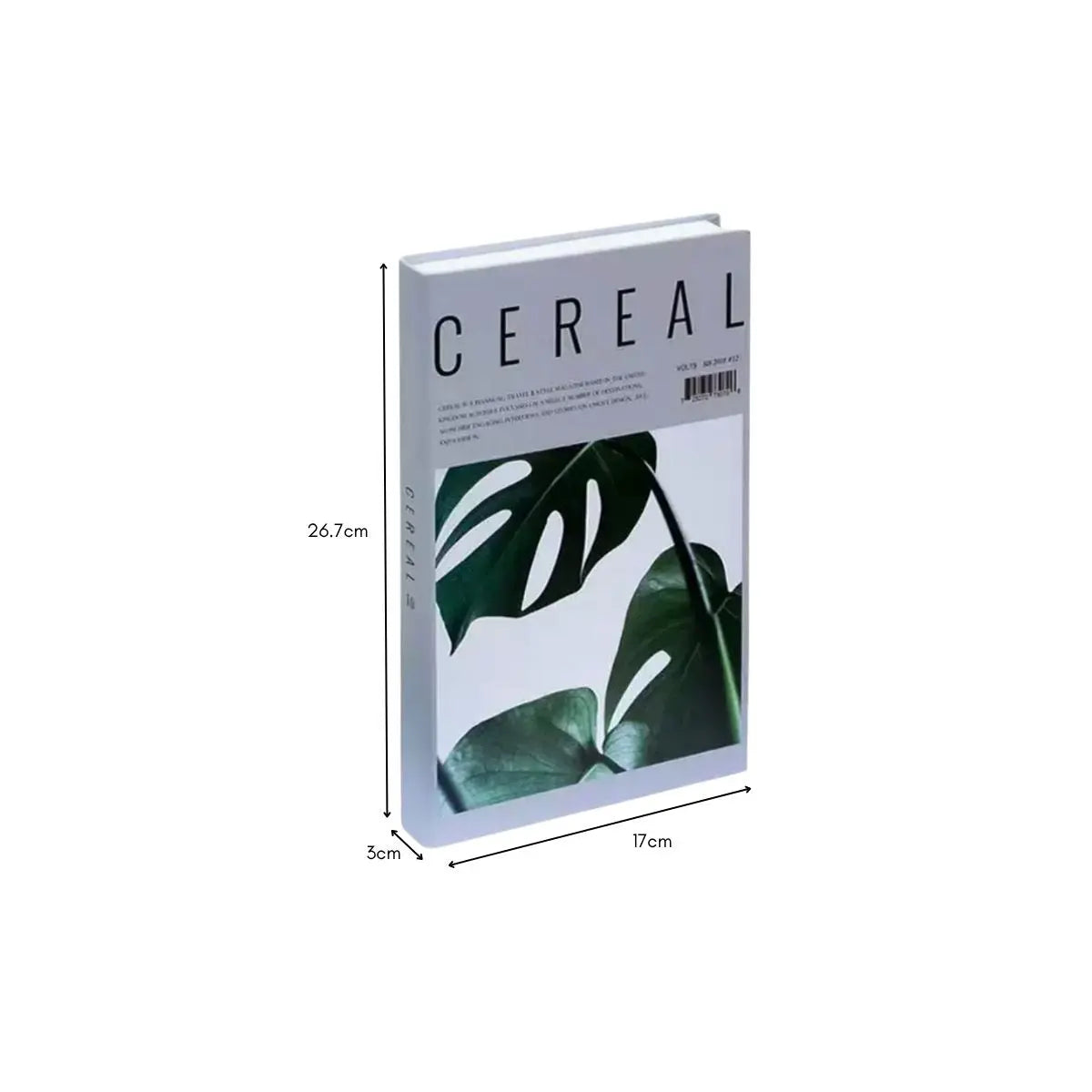 Artificial Coffee Book - Cereal Monstera   artificial coffee books Speckled Space