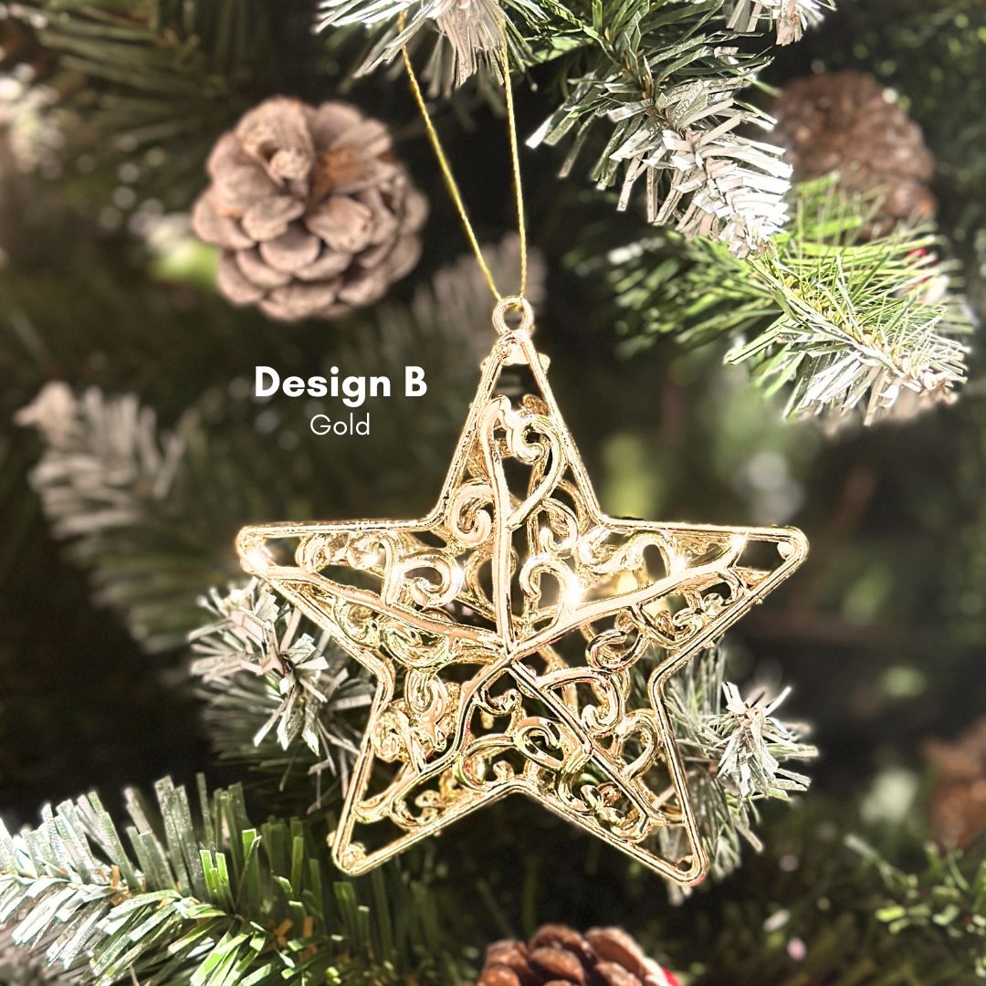 Chrome Gold Decorative Ornament (B)