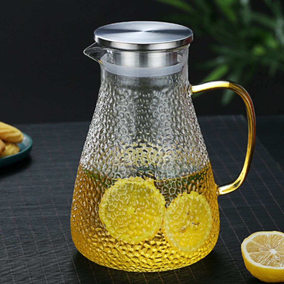 Heather Borosilicate Glass Jug Set