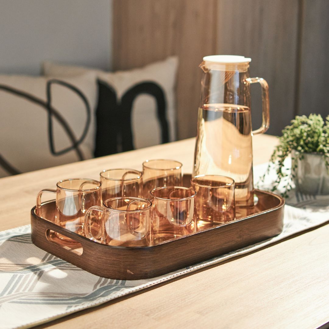 Minalo Borosilicate Glass Jug Set