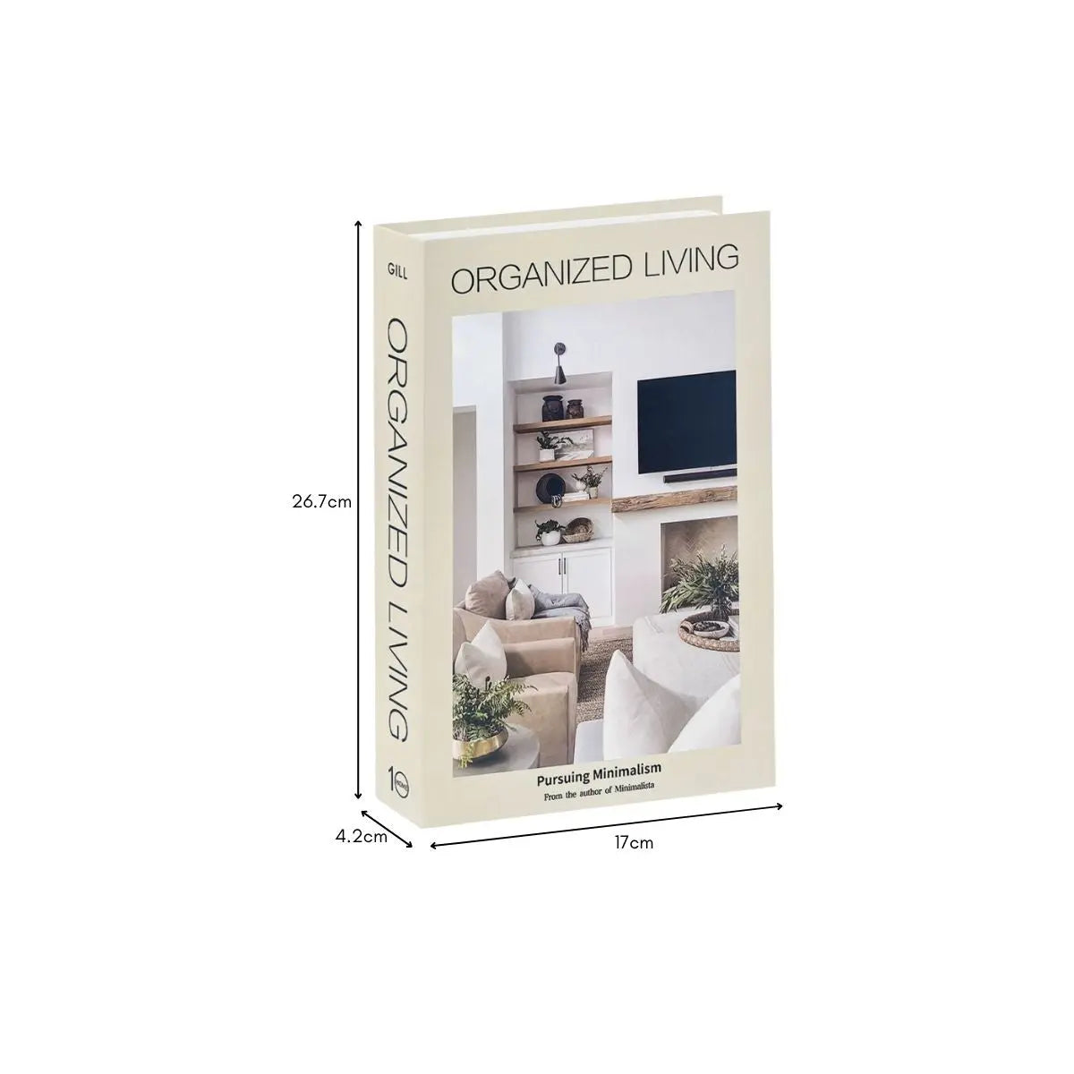 Artificial Coffee Book - Organized Living   artificial coffee books Speckled Space