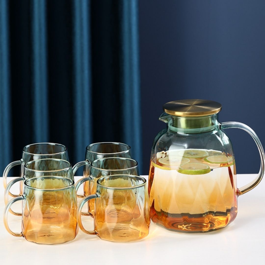 Para Borosilicate Glass Jug Set