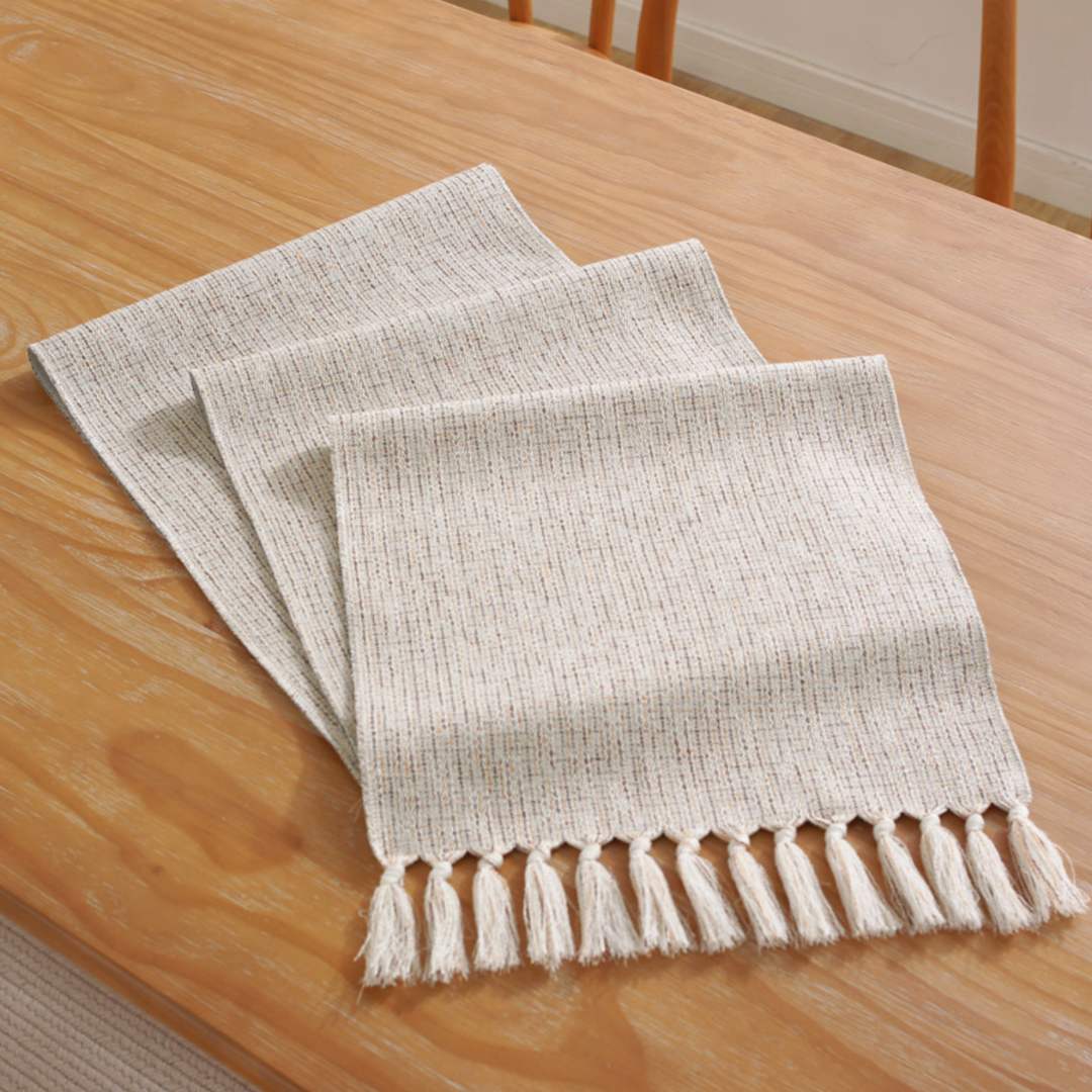 Reinor Cotton Linen Table Runner