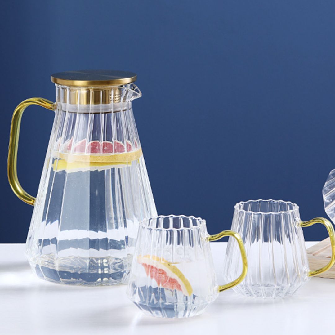 Sakura Borosilicate Glass Jug Set