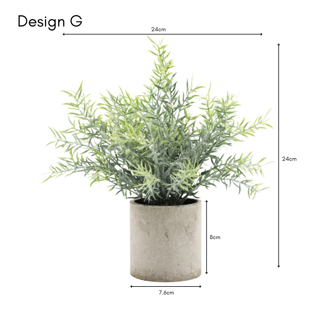 Small Potted Artificial Plant G