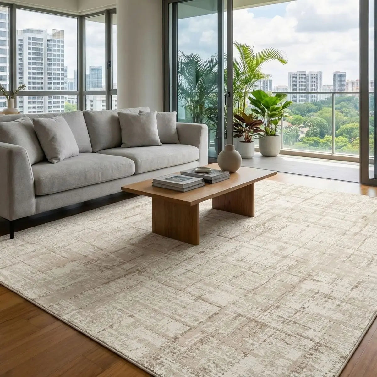 Dahlia Water Resistant Rug My Store