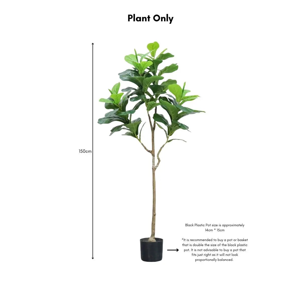 Faux Ficus Tree My Store
