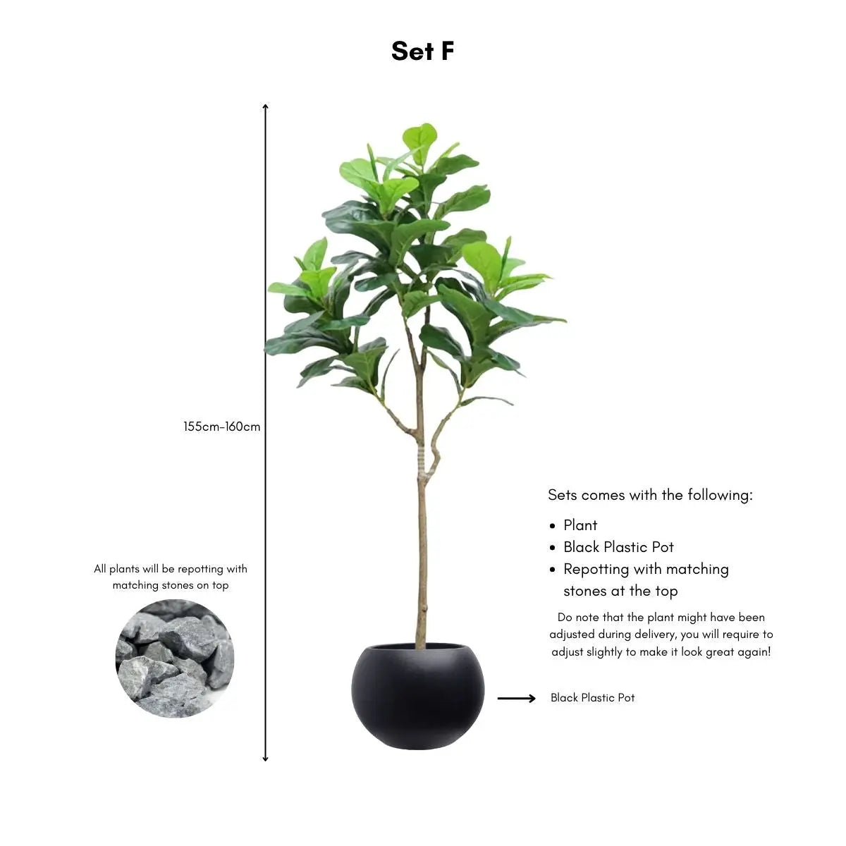 Faux Ficus Tree My Store