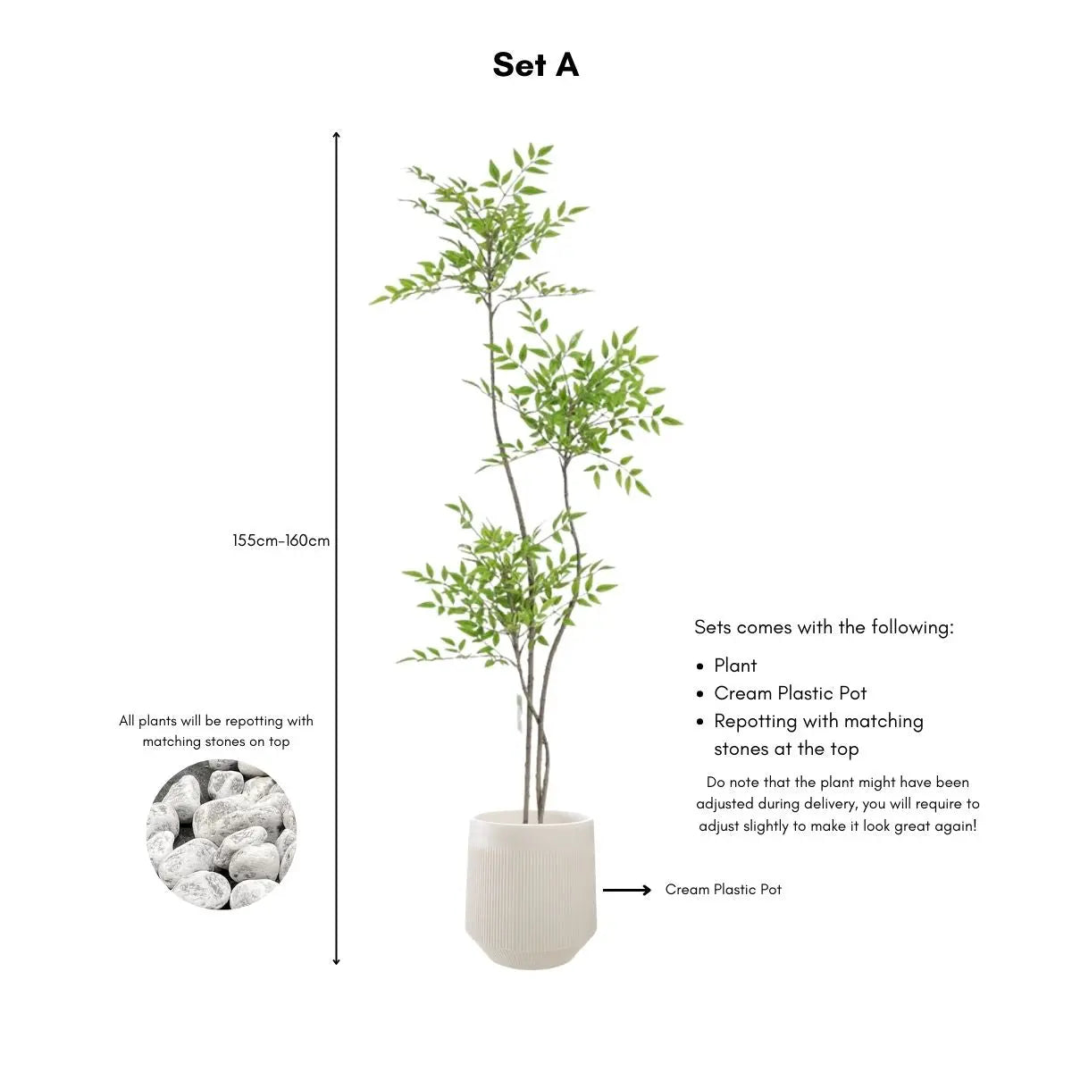 Faux Sky Bamboo Plant My Store