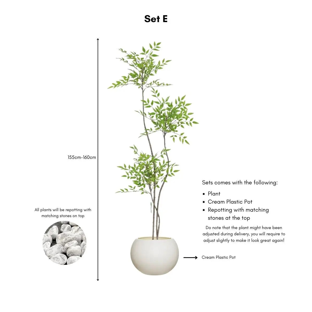 Faux Sky Bamboo Plant My Store