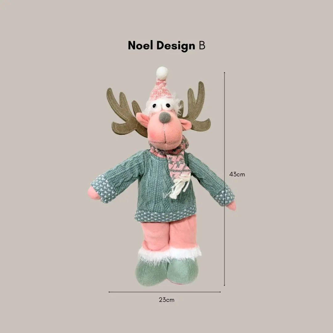 Noel Christmas Plush Design B-Speckled Space